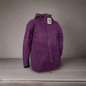 Arctix Womens Gondola Insulated Jacket Black/Purple 1X Winter 5000MM Thermalock